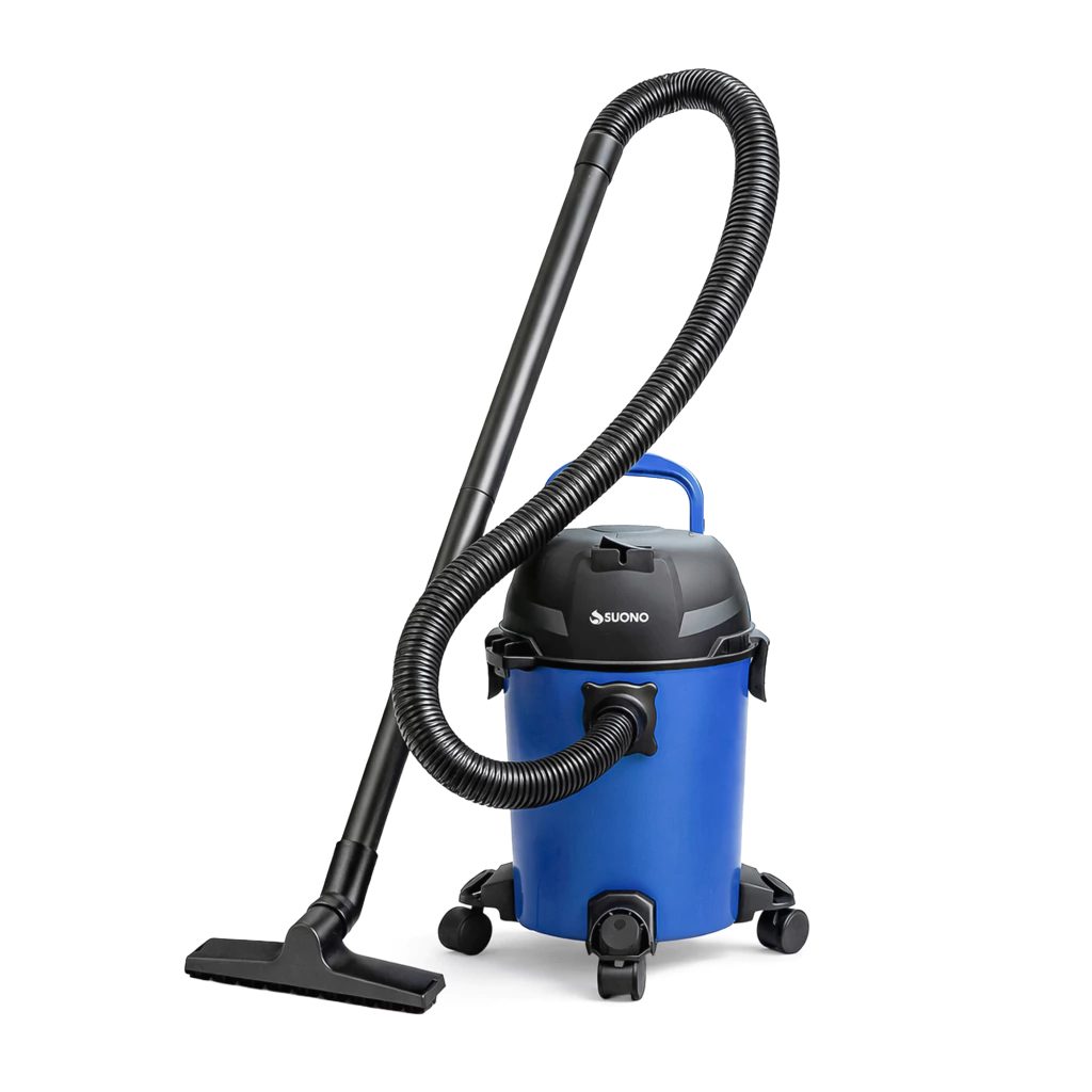 Aspiradora de tacho 10 L 600 W apta líquidos con accesorios