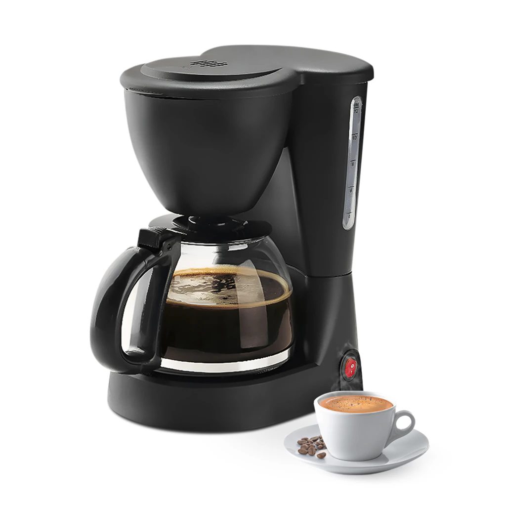 Cafetera de filtro 1,2 L 12 tazas semiautomática