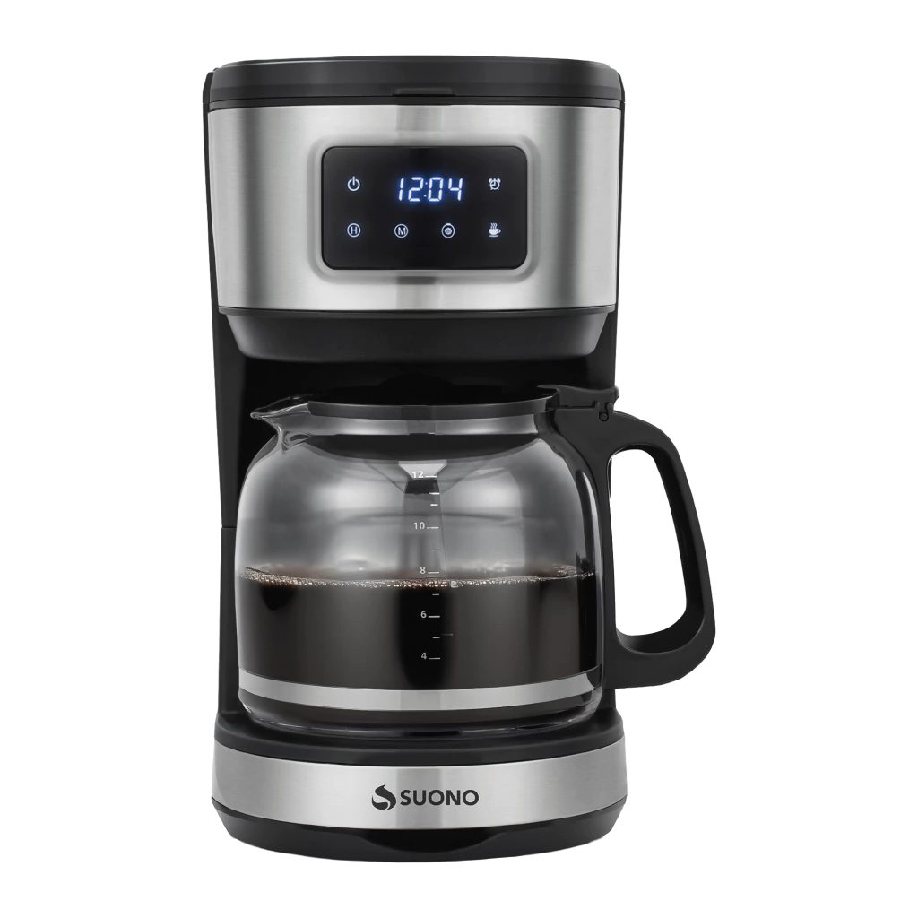 Cafetera de filtro digital 1,8 L 12 tazas con pantalla