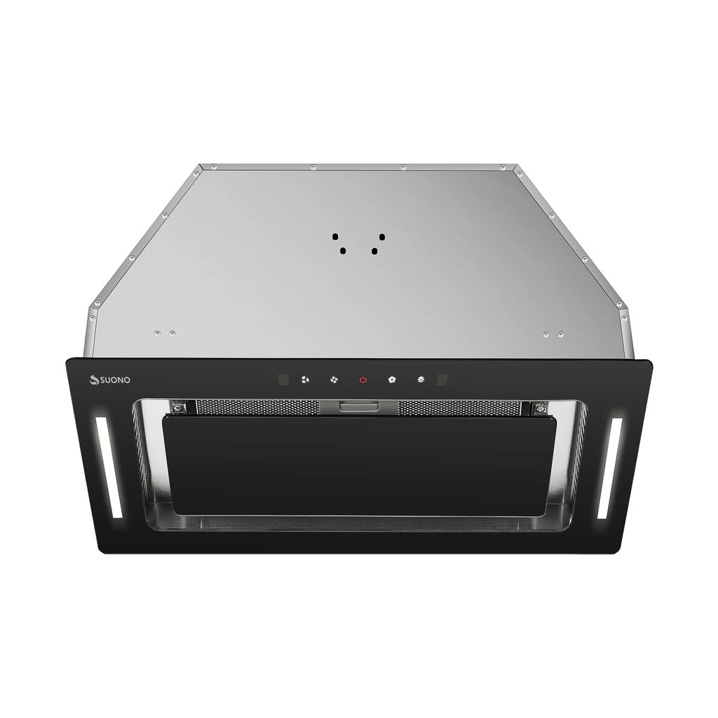Campana extractora empotrable 130 W acero inoxidable