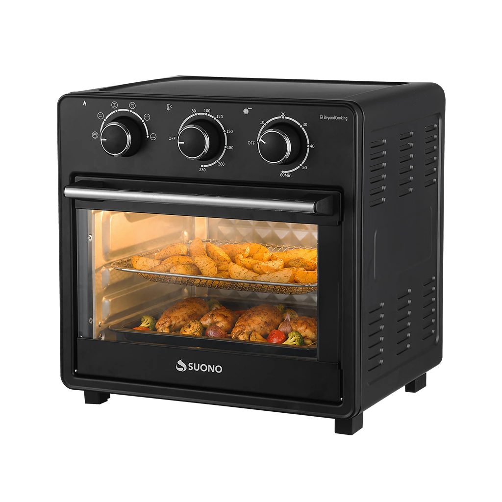 Horno air fryer mecánico 16 L 1200 W 6 en 1