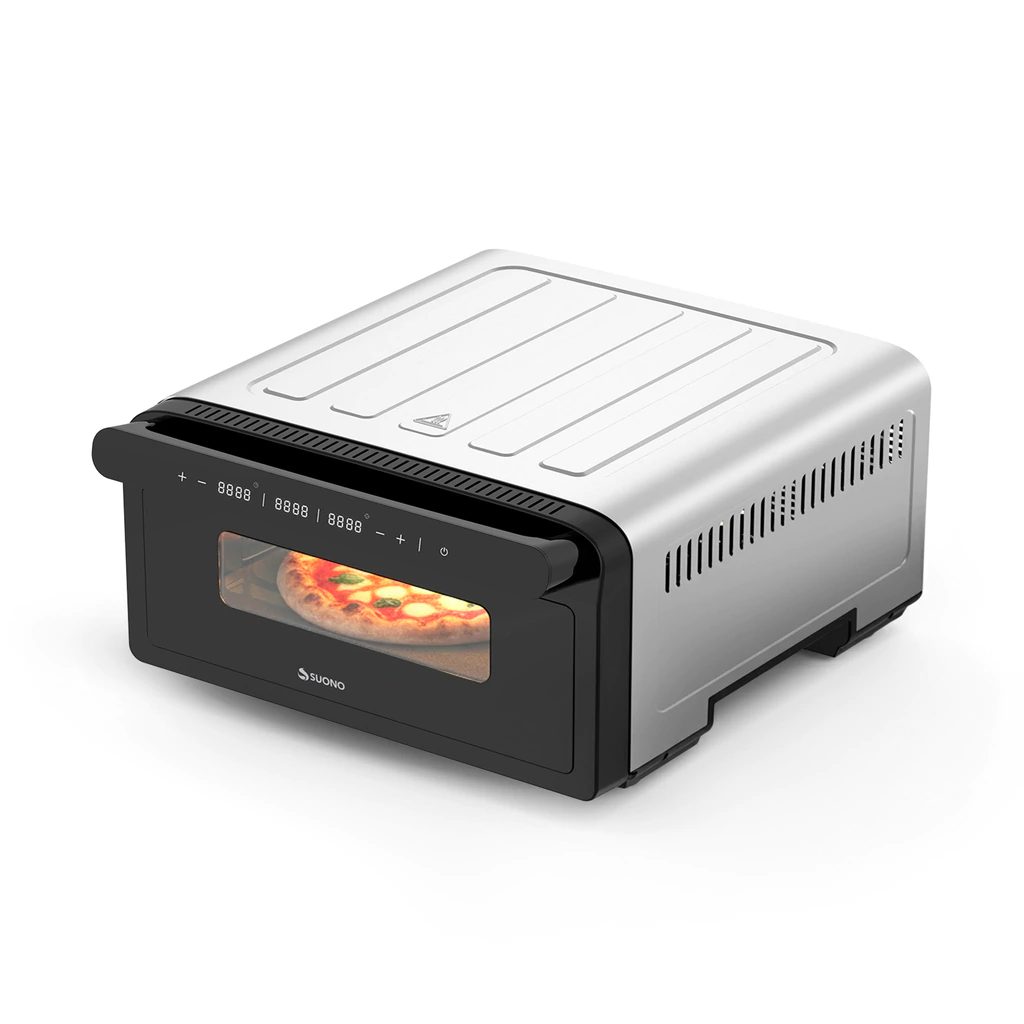 Horno pizzero air fryer Nápoli 32 cm 1800 W hasta 430 °C