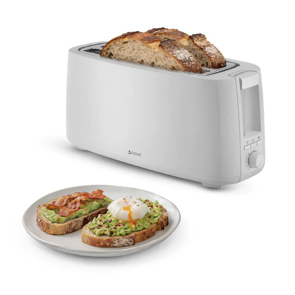 Tostadora 4 panes Panini Edition 1400 W con descongelar